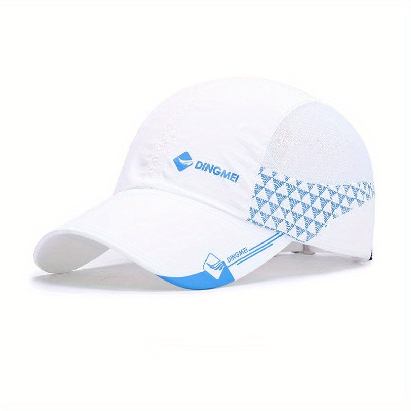 Ultra-Breathable Unisex Baseball Cap - Advanced UV Protection, Adjustable Strap, One-Size-Fits-Most Comfort, Perfect for Sport, Travel, Leisure, and Summer Outdoor Activities