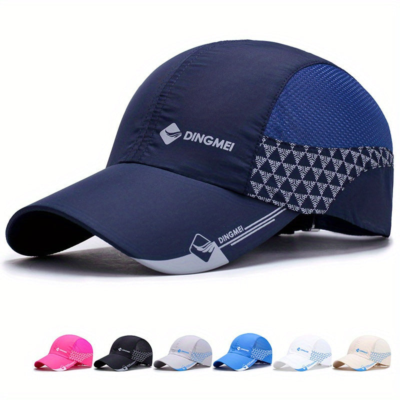 Ultra-Breathable Unisex Baseball Cap - Advanced UV Protection, Adjustable Strap, One-Size-Fits-Most Comfort, Perfect for Sport, Travel, Leisure, and Summer Outdoor Activities