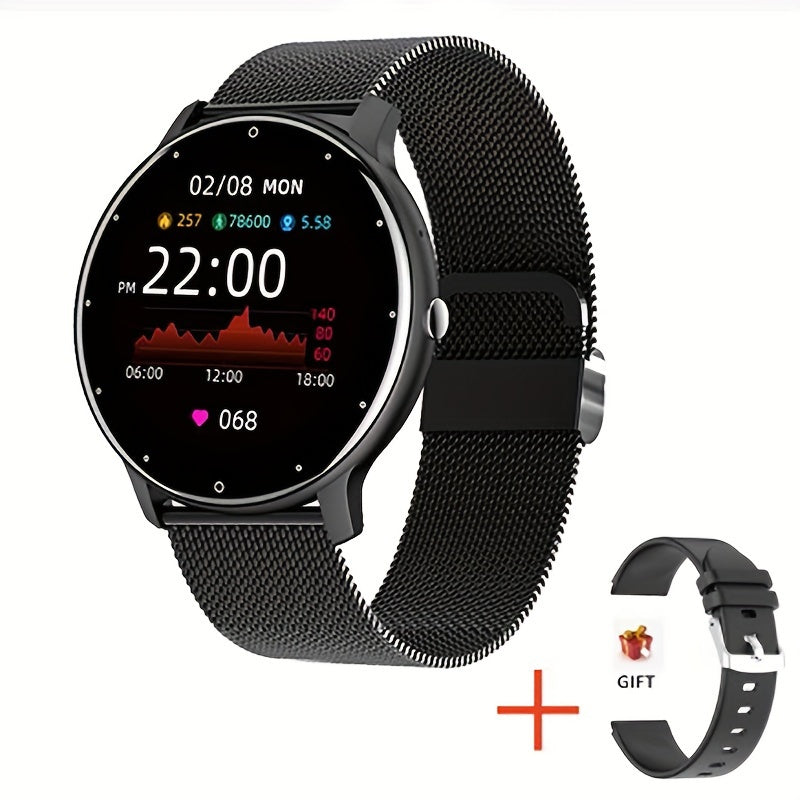 Smart Watches, Men's Sport Multifunction Full Touch Screen Smartwatch For Android IOS