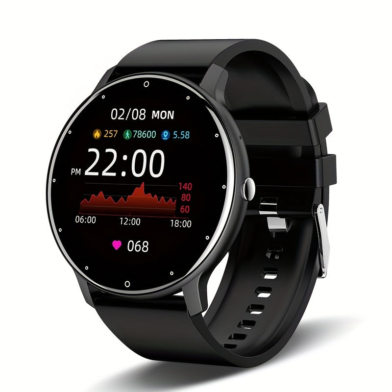 Smart Watches, Men's Sport Multifunction Full Touch Screen Smartwatch For Android IOS